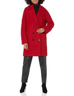 Desigual Women's CHAQ_London, 3007 Burgundy Overcoat, Red, S von Desigual