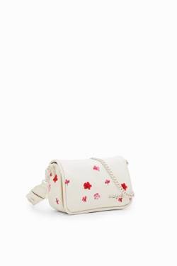 Desigual Women's Circa Gales Accessories PU Across Body Bag, White von Desigual