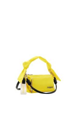 Desigual Women's PRIORI Urus Accessories Nylon Across Body Bag, Yellow von Desigual