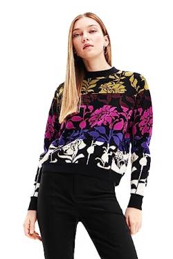 Desigual Women's Pullover_TAJO Sweater, Black, XX-Large von Desigual