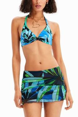 Desigual Women's Swim_BUKIT 5000 Bikini Set, Blue, S von Desigual