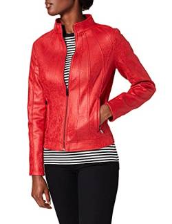 Desigual Womens CHAQ_COMARUGA Jacket, Rot, 36 von Desigual