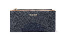 Desigual Womens Long Wallet Travel Accessory-Money Belt, Blue, U von Desigual