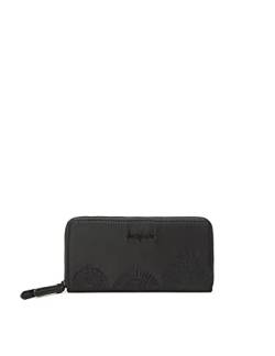 Desigual Womens Mone_MANDARALA Fiona Accessory-Travel Wallet, Black von Desigual