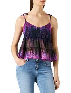 Desigual Womens Shell Bluse, Red, M von Desigual