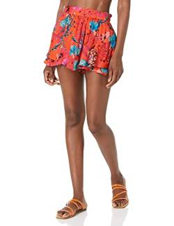 Desigual Womens Short_Alondra Überwurf für Schwimmbekleidung, Orange, M von Desigual