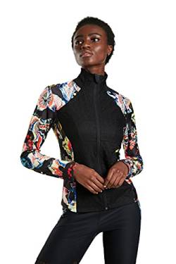 Desigual Womens Sweat_Berna Sweatshirt, Black, L von Desigual