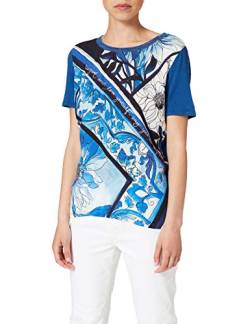 Desigual Womens TS_PALS T-Shirt, Blue, L von Desigual