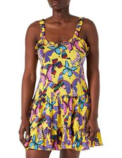 Desigual Womens Vest_CRISTHI Überwurf für Schwimmbekleidung, Yellow, L von Desigual