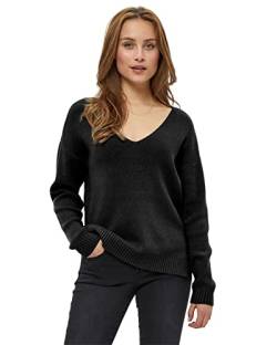 DESIRES Damen Amabel Long Pullover Schwarz L von Desires