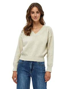 DESIRES Damen Jackline Pullover mit V-ausschnitt Grau M von Desires