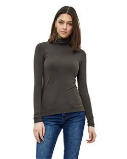 DESIRES Damen Jamaica Rollneck Grün M von Desires