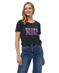 DESIRES Damen Juliet Tee Grau S von Desires