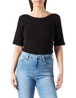 Desires ,Women's ,Dareen Organic Open Back Tee, 9000 BLACK ,XS von Desires