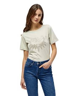 Desires ,Women's ,Hanitas Tee, 9014 OYSTER GRAY ,XS von Desires