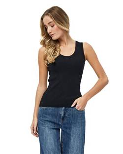 Desires Aneli Rib Tank Top Damen Top In Schwarz Herbst Damen Oberteile Größe Xs von Desires