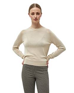 Desires Benelli Pullover Damen | Damenpullover Langarm und Puffärmel | Hochwertiger Damen Pullover Winter | Langer Pullover Damen Winter mit V-Ausschnitt von Desires