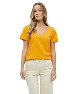 Desires Damen Dannon Tshirt Orange | Herbst Bluse Größe M T-Shirt, 6530 Butterscotch, M von Desires