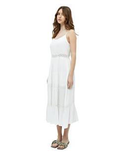 Desires Damen Diana Träger-Maxikleid, 0001 White, L von Desires