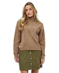 Desires Damen GEA Pullover mit hohem Kragen, 5074 Pine Bark, S von Desires