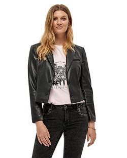 Desires Damen Hudsyn Pu Blazer, 9000 Black, 42 von Desires