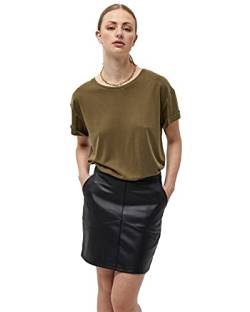 Desires Giselle T-Shirt Damen Größe XL | Grünes Tshirt Damen | Frühling Bluse T Shirt Damen Kurzarm | Shirt Damen Elegant Mit Kurzen Ärmeln von Desires