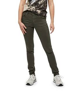 Desires Lola Garment Dye Midwaist Damen Jeans Größe 31 | Grünes Jeans Damen | Damen Jeans Stretch Mittel Tailliert | Jeanshose Damen Mit Enger Passform | Allseitige Hose Damen Mit Taschen von Desires