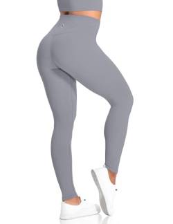 Desol Damen Yogahose mit 3 Taschen,Hohe Taille Sport Leggings Lange Yoga Pants Blickdicht Yogatights Fitnesshose von Desol