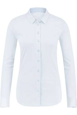 Desoto Eve Slim Fit Bluse blau, Einfarbig von Desoto