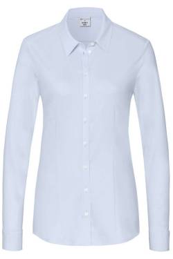 Desoto Slim Fit Bluse hellblau, Einfarbig von Desoto