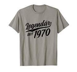 Legendär Seit 1970 Retro Geburtstagsgeschenk T-Shirt von Detour Shirts