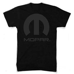 Detroit Shirt Company Herren Mopar Blackout T-Shirt - Schwarz - Mittel von Detroit Shirt Company