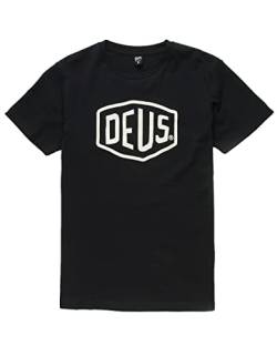 Deus Ex Machina Schild T-Shirt, schwarz 1, Mittel von Deus Ex Machina