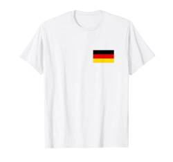 Deutsche Fahne Motiv Deutschland T-Shirt von Deutschland Design Deko Deutsche Flagge