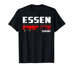 Mein Essen Skyline Deutschland Heimat Stadt Souvenir T-Shirt von Deutschland Urlaub Reisen Geschenk