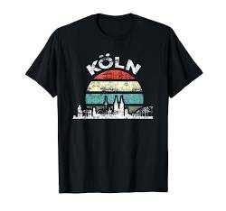 Mein Köln Skyline Deutschland Heimat Stadt Souvenir T-Shirt von Deutschland Urlaub Reisen Geschenk