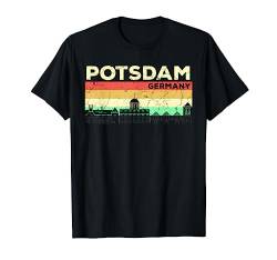 Mein Potsdam Skyline Deutschland Heimat Stadt Souvenir T-Shirt von Deutschland Urlaub Reisen Geschenk