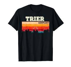 Mein Trier Skyline Deutschland Heimat Stadt Souvenir T-Shirt von Deutschland Urlaub Reisen Geschenk