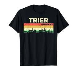 Mein Trier Skyline Deutschland Heimat Stadt Souvenir T-Shirt von Deutschland Urlaub Reisen Geschenk