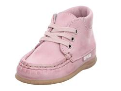 Develab Mädchen Lauflernschuhe Schnürschuh Leder pink Gr. 23 von Develab