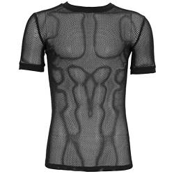 Devil Fashion Mesh T-Shirt - Goa Trance Schwarz (XL) von Devil Fashion