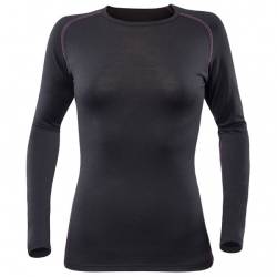 Devold - Breeze Woman Shirt - Merinounterwäsche Gr M schwarz/grau von Devold