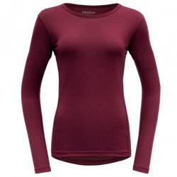 Devold - Breeze Woman Shirt - Merinounterwäsche Gr XL rot von Devold