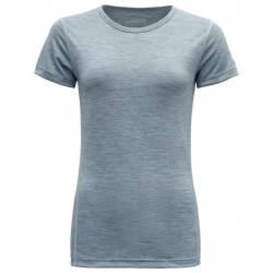 Devold - Breeze Woman T-Shirt - Merinounterwäsche Gr M grau von Devold