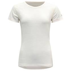 Devold - Breeze Woman T-Shirt - Merinounterwäsche Gr S grau/weiß von Devold