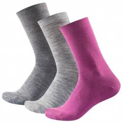 Devold - Daily Light Woman Sock 3-Pack - Multifunktionssocken Gr 36-40 grau von Devold