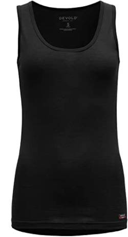 Devold Damen Breeze Merino 150 Tank Tanktops, schwarz, S von Devold