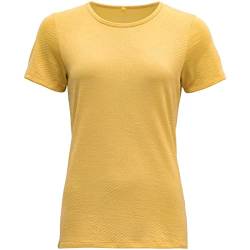 Devold Damen Nipa Woman Tee T-Shirt, Honig, M von Devold
