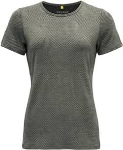 Devold Damen Nipa Woman Tee T-Shirt, Nebel, XL von Devold