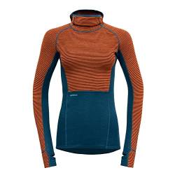 Devold Damen Tuvegga Merino Hoodie, Flamme, XS von Devold